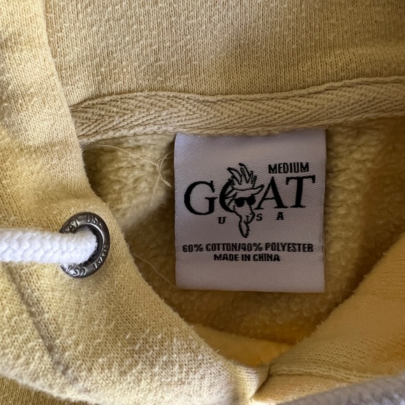 GOAT original hoodie sweatshirtt sz M - Picture 5 of 11